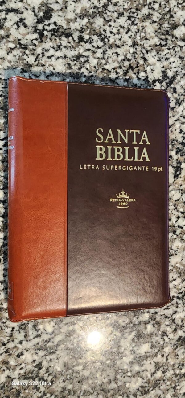 BIBLIA RV1960 para Hombre de 19pts